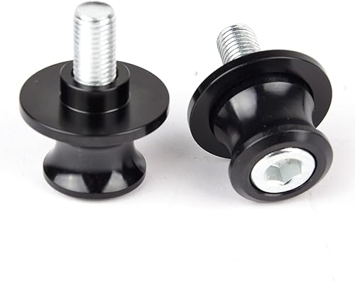 Vista 36 de Goldfire 2pcs 10MM M10 X1.25 Motocicleta Swing Arm Sliders Carretes CNC Swing Arm Stand Tornillo para FZR 1000/600R/400 para Kawasaki Z750 Naranja
