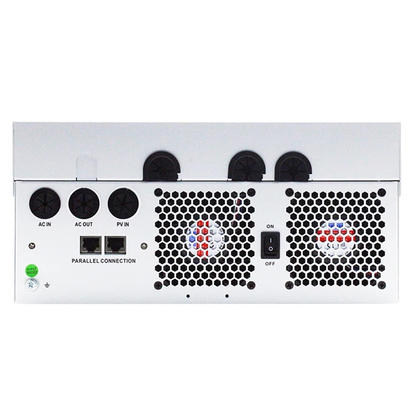 Inversor de Potencia, Inversor Solar híbrido de 6200 W, inversor Onda sinusoidal Pura, Controlador Carga MPPT 120 A, Entrada fotovoltaica 48 V, 500 con WiFi
