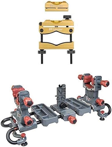 Wheeler Sistema de nivelación de retículas de ingeniería y tornillo de banco Tipton Ultra Gun
