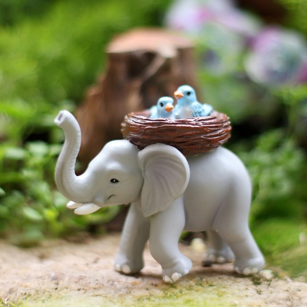 per decorazione Prato con Design Elefante e per decorazione(Blue)