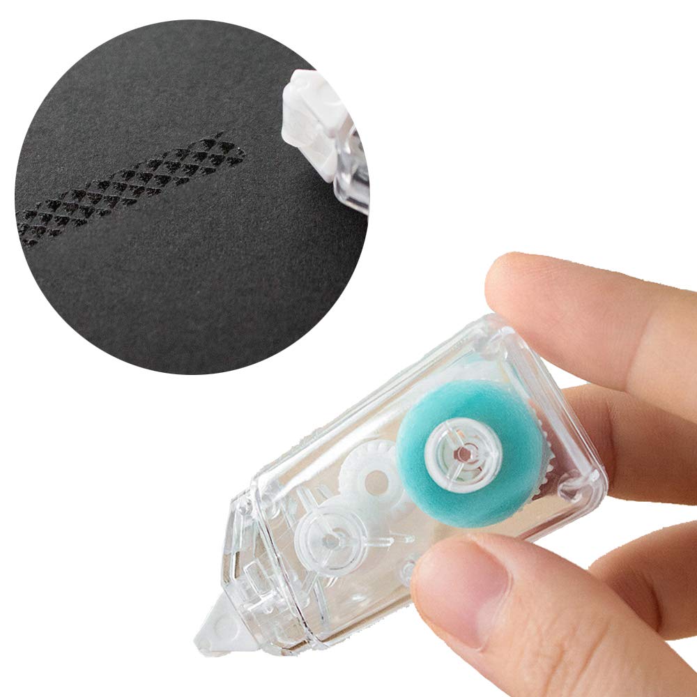 6Pcs Double Sided Adhesive Tape Dot Liner Removable Cap Tape Glue 1/4-Inch x 17-Feet