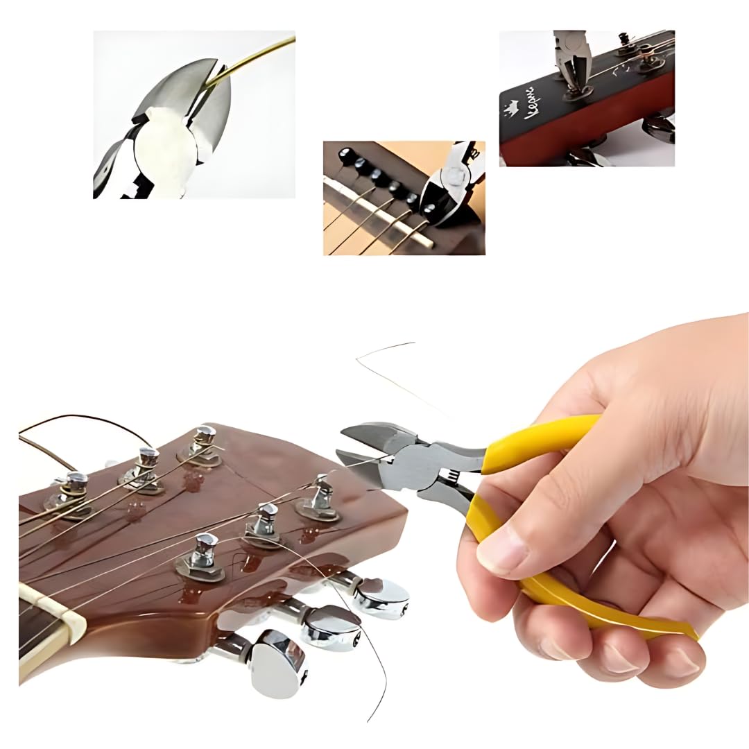 Complete 31-Piece Guitar Maintenance Tool Kit with Carrying Case- Suitable for Guitar Ukulele, Bass, Mandolin, Banjo - Image 4