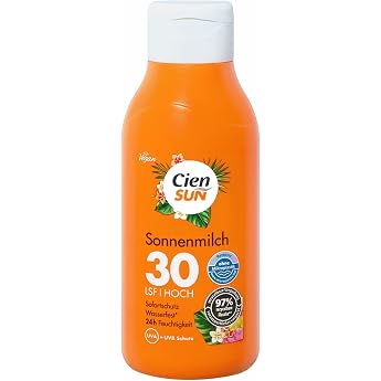 Cien Sun Sun Protection Sun Lotion SPF 30 High 250 ml