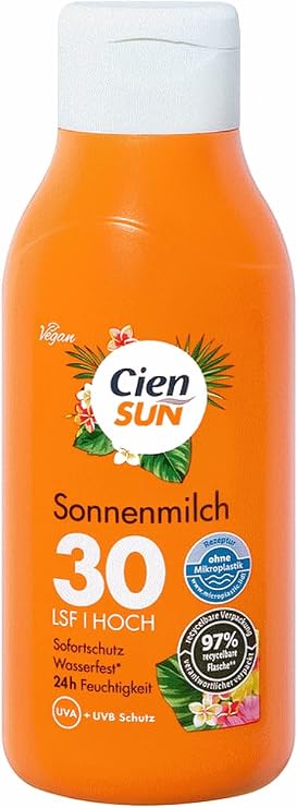 Cien Sun Sun Protection Sun Lotion SPF 30 High 250 ml