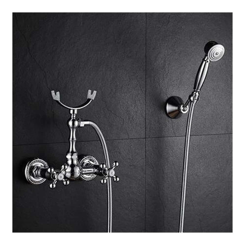 Robinet de douche à pluie XT364 en laiton chromé brillant de haute qualité
