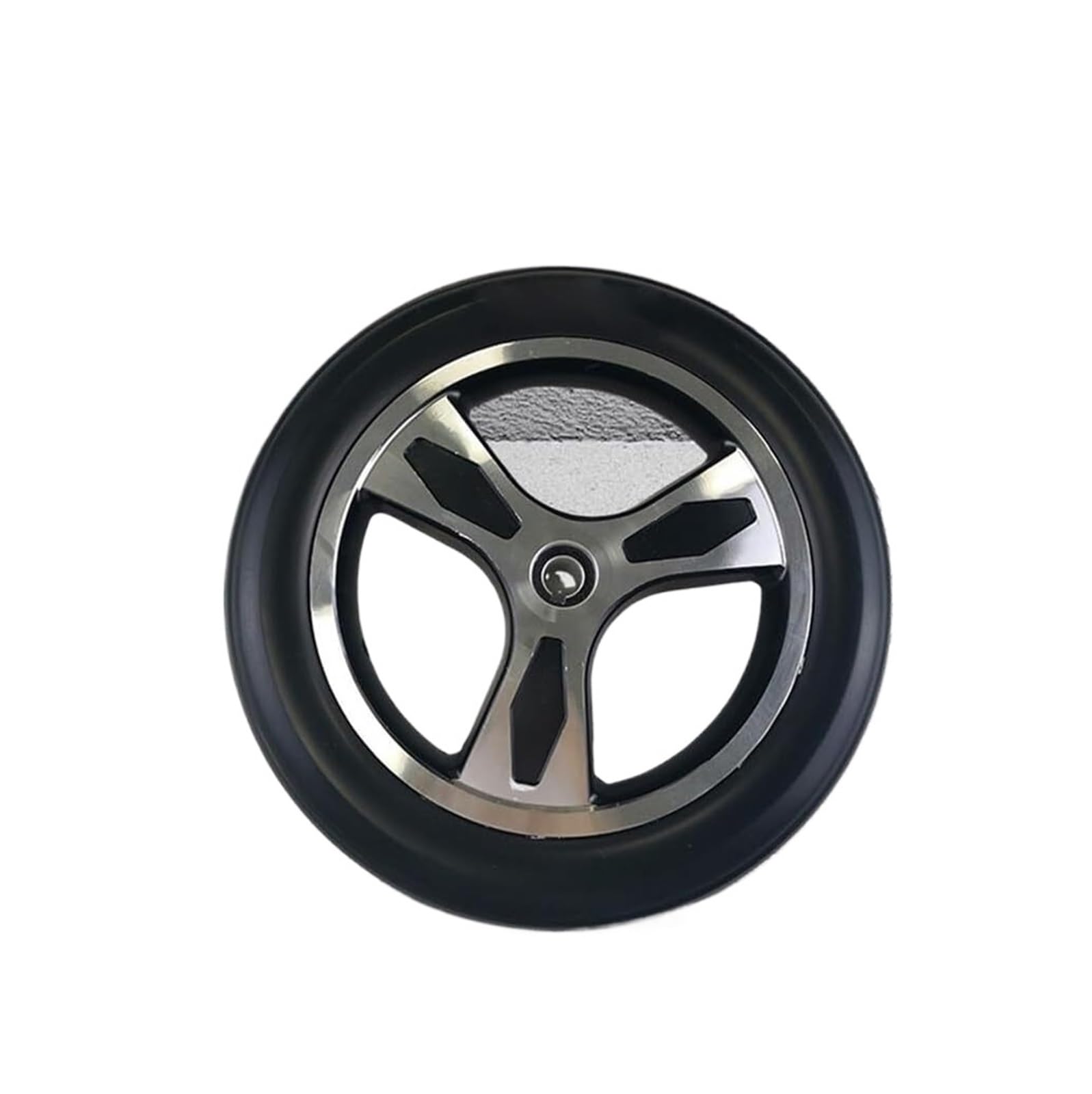 Ruedas for silla de ruedas Ruedas traseras de 12 pulgadas for rueda de repuesto for silla de ruedas eléctrica, rueda de PU sólida no inflable, accesorios for silla de ruedas Ruedas antideslizantes for
