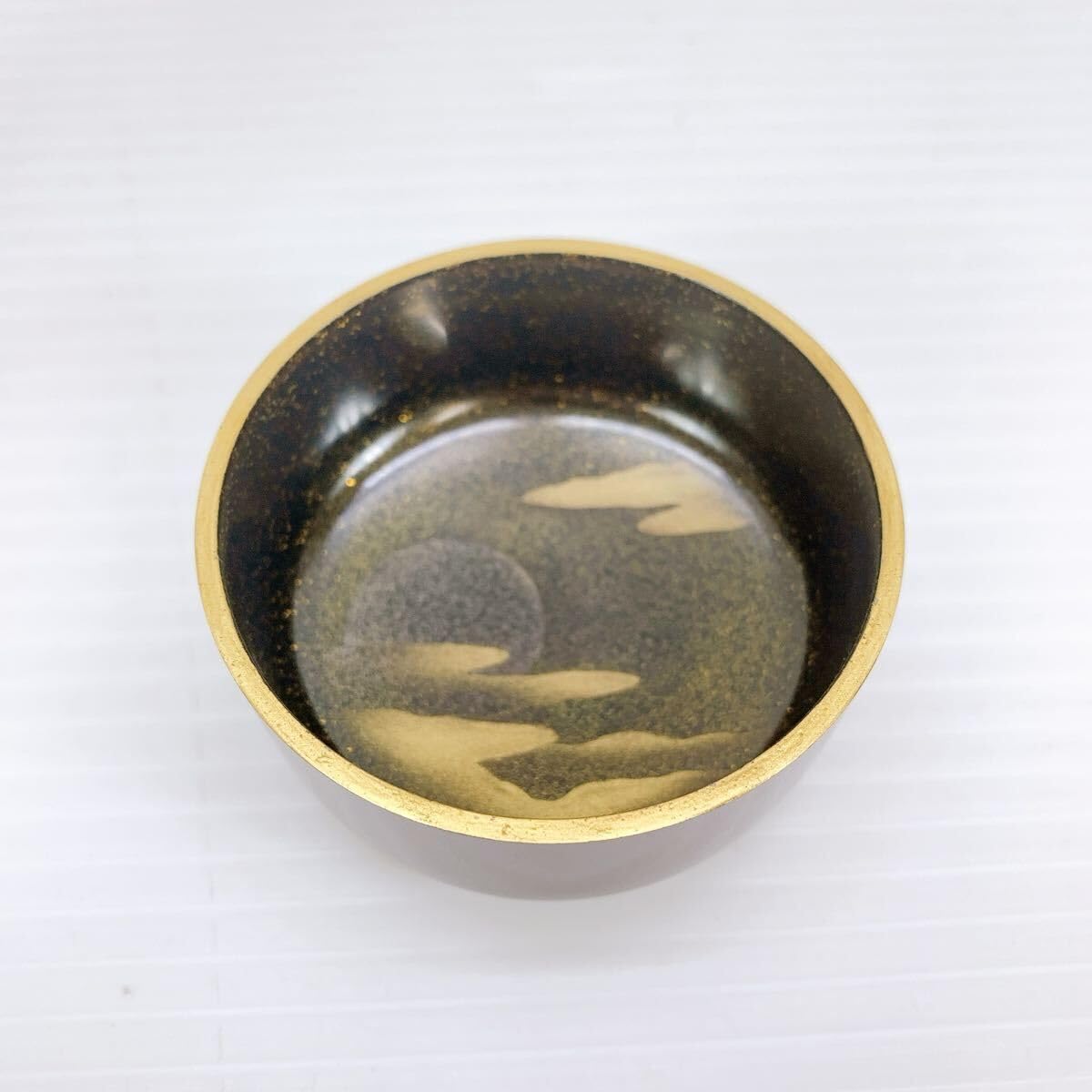 Amazon.co.jp: H-1924 加賀蒔絵師 長棗 溜塗 鈴虫 秋野 中村秀甫 中村