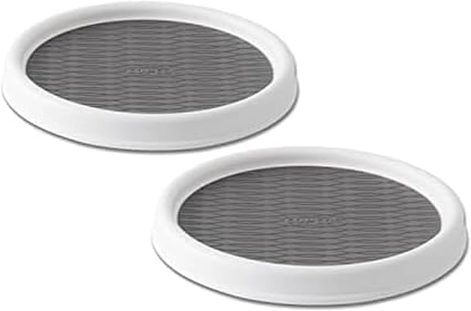 Set of 2 Copco 9-Inch Non-Skid Lazy Susan Turntables for Kitchen & Bath