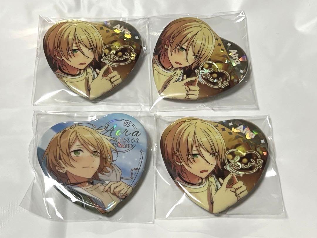 Amazon.co.jp: あんスタ 白鳥藍良 宝石心晴缶バッジ 心光印彩缶バッジ  