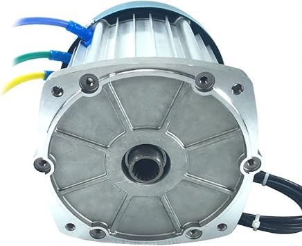 1200W-3000W Electric Brushless Motor Tricycle Motor 60V / 72V High-Power, High-Speed Motors, Semi-Convex Shaft 18-Tooth Motors for DIY Electric Tricycle and Quadricycle