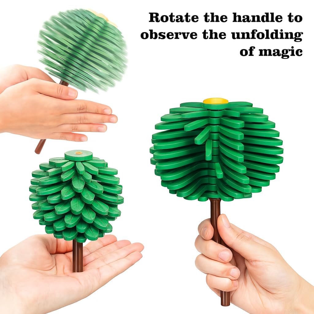 Braintastic Spinning Christmas Candy Tree Toy for Kids | Rotating Stress Relief Fun Gift for Kids (Christmas Candy Tree PO24) 2