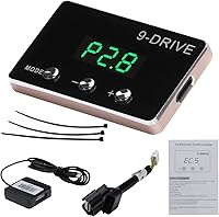 YIBEICO 861 Throttle Response Controller - 9x9 Modes Electronic Accelerator for Ford F250 F350 Mustang Ranger Mazda - Instant Boost