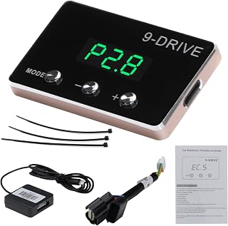 YIBEICO 861 Throttle Response Controller - 9x9 Modes Electronic Accelerator for Ford F250 F350 Mustang Ranger Mazda - Instant Boost