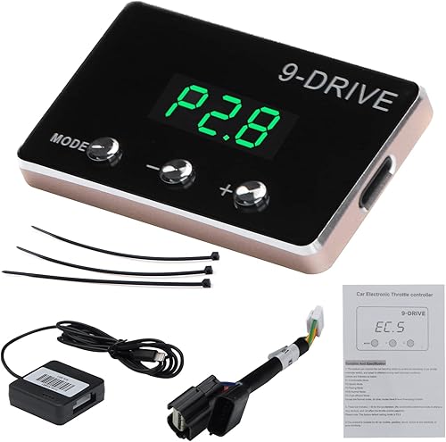 Controlador de respuesta del acelerador, acelerador electrónico inteligente de carreras de 9 modos para Ford Trucks F250 F350 F450 F550 Mustang disponible en Yaxa Peru