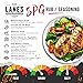 Lane's SPG Seasoning & Rub, All-Natural Coarse Ground Salt Pepper Garlic Seasoning for Any Types of Dishes, Classic Bold Flavor, No MSG, No Preservatives, Gluten-Free, Made in USA, 2 Lb