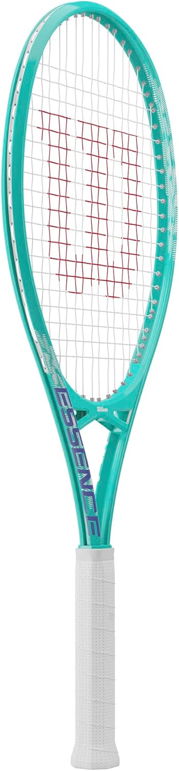 Wilson Essence 112 Adult Recreational Tennis Racket - Grip Size 2-4 1/4, Teal