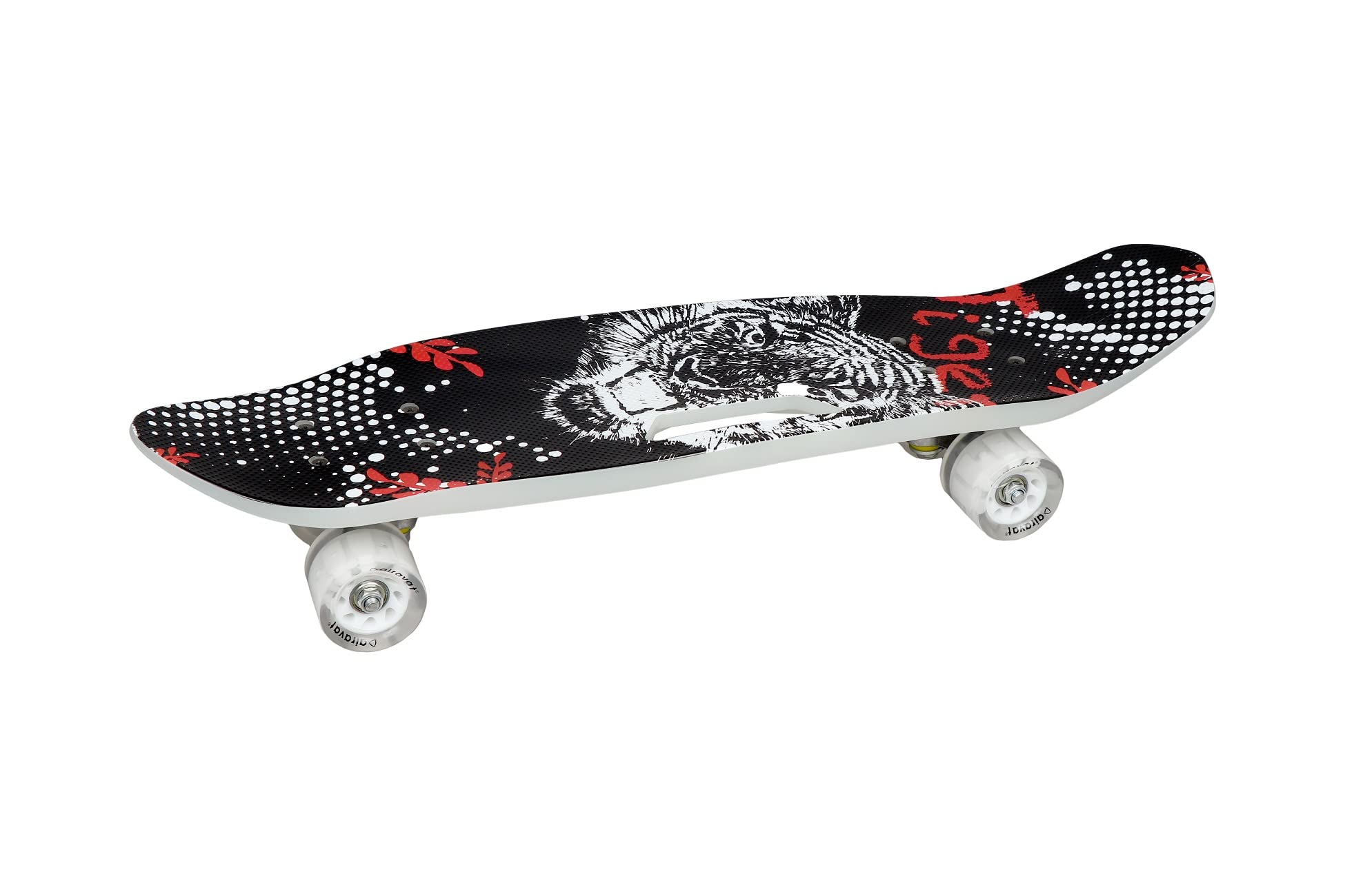 AIRAVAT Bionic Skateboard Made of ABS Plastic, Aluminium, Fibre & PU Wheel with Weight Capacity Upto 65Kg