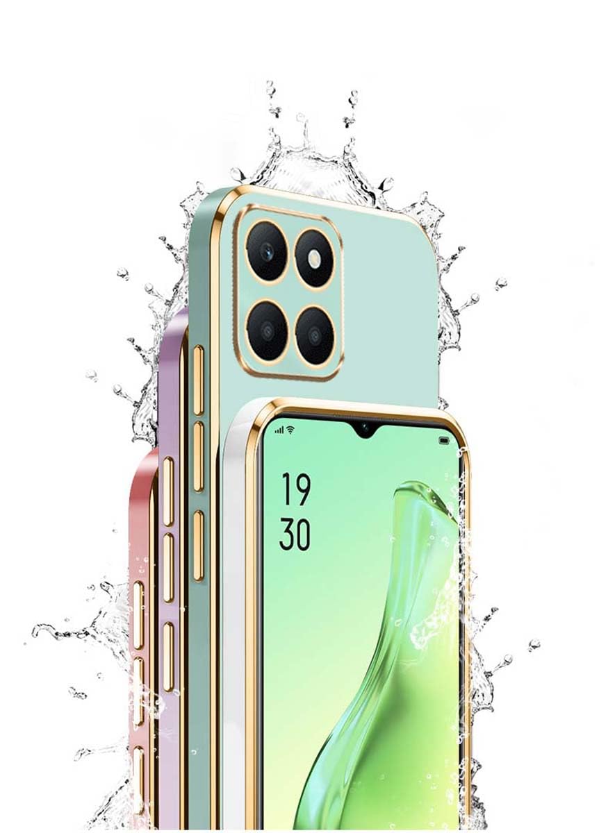 HAOYE Coque Pour Honor X6a, Étui 360°Antichoc Galvanoplastie