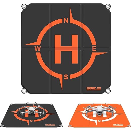 Foldable Waterproof Drone Landing Pad 22-inch