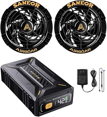 Amazon.co.jp: ファンバッテリーセット 42V高出力 40500mAhバッテリー