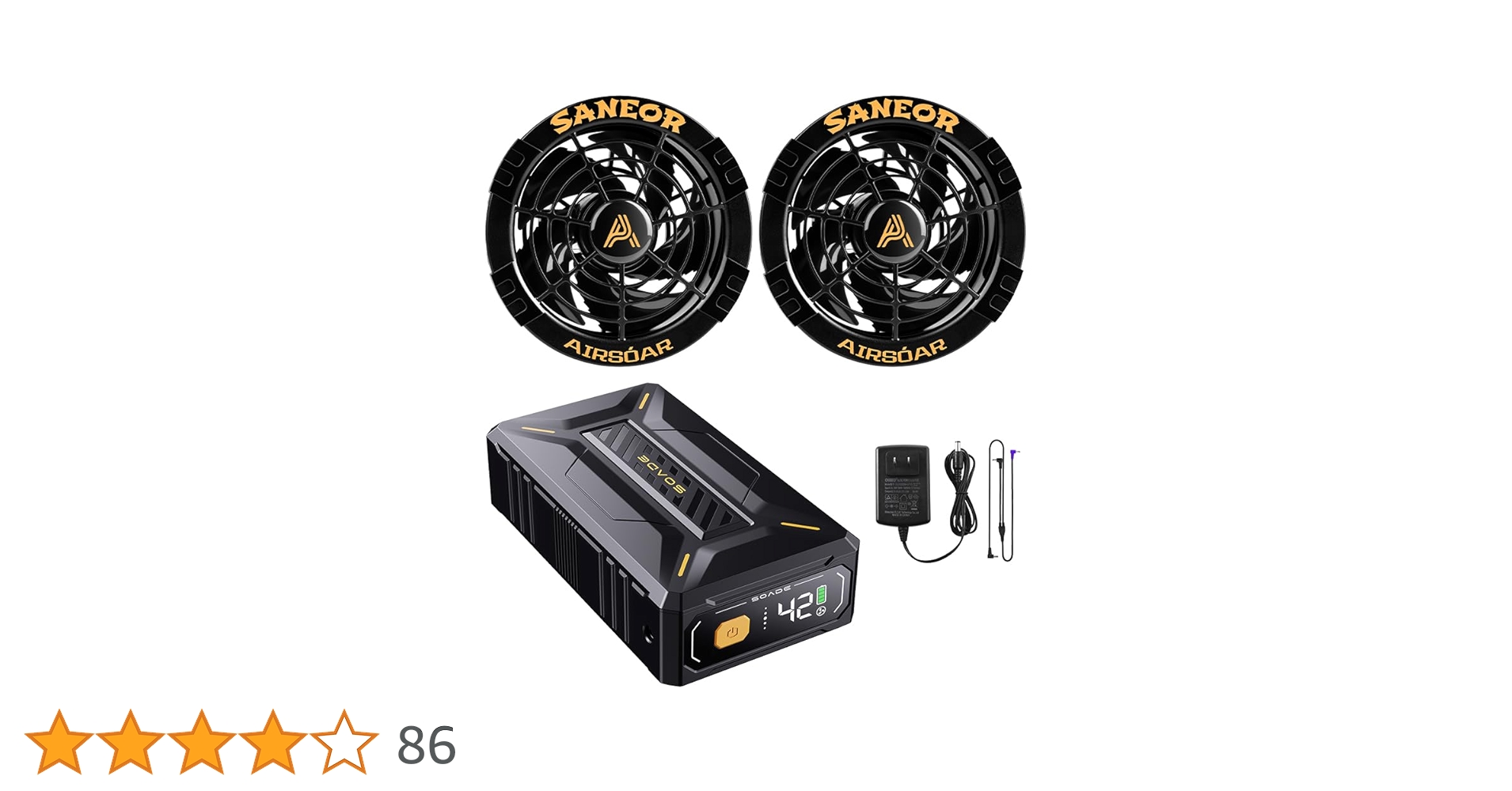 Amazon.co.jp: 【42V超高出力 40500mAhバッテリー】空調作業服