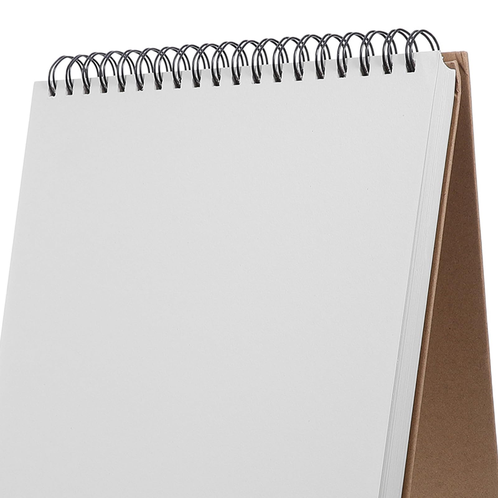 DIYEAH Cuaderno de dibujo con espiral de 4 piezas: Cuaderno de tapa dura de