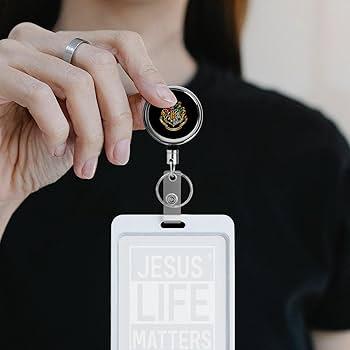 Amazon.co.jp: 吊り下げ名札用リール ハリーポッター 魔法魔術