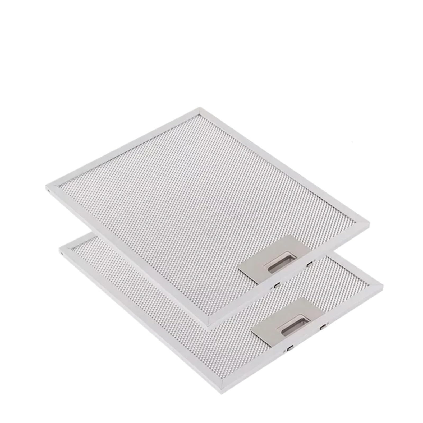 Filtro De Campana Extractora Plateada, Piezas De Cocina, Grasa De Cocina, Ventilación Extractor De Malla De Aluminio, 280x371x9MM, 2 Uds.