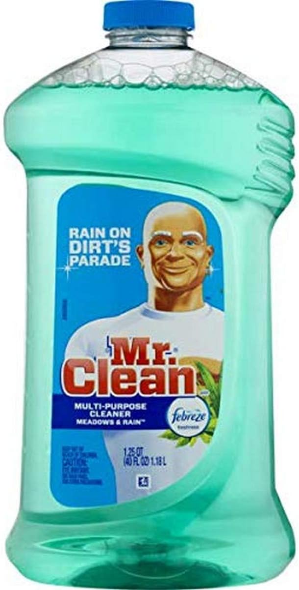 Mr. Clean with Febreze Meadows and Rain Multi-Surface Cleaner, 40 Fl Oz