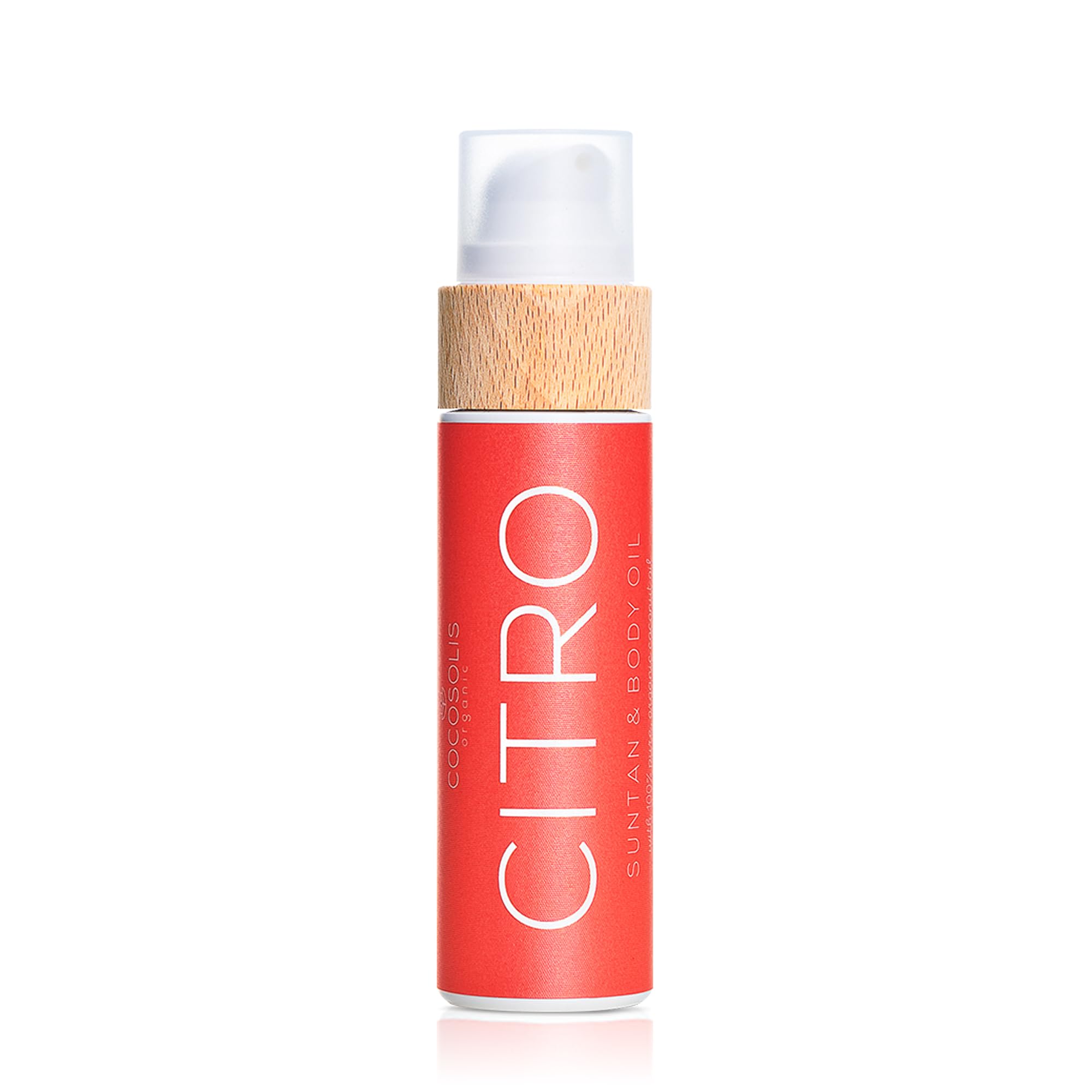 COCOSOLIS CITRO - Acelerador Bronceado con Vitamina E – Bronceadores Solares y Crema hidratante corporal - Aroma cítrico refrescante - Seis aceites naturales para una piel radiante - 110 ml