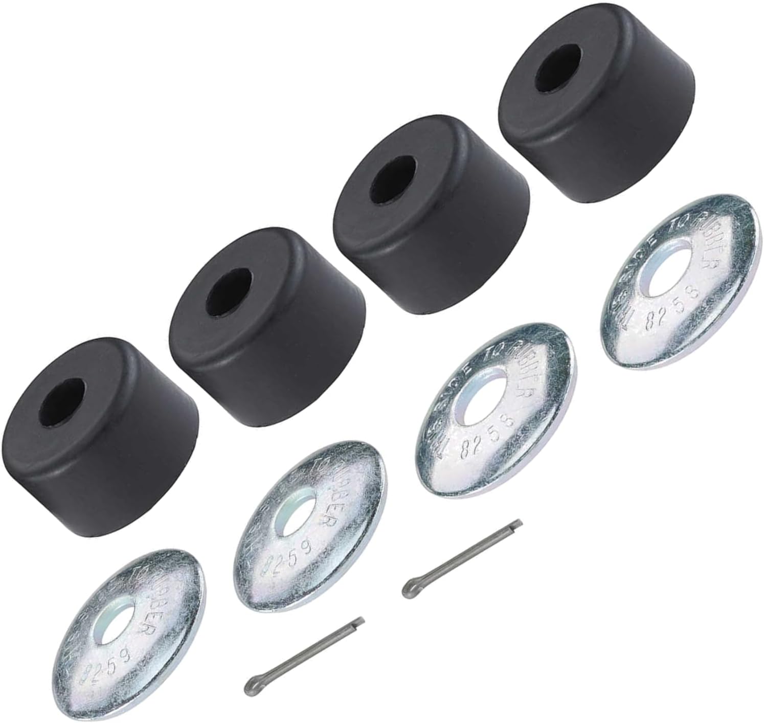 Suspension Strut Rod Bushing Front 1 Pcs for Ford Fairlane,Mustang,Ranchero,Falcon Sedan Delivery 1962 1963 1964 1965 1966 Replacement C4DZ-3A187A, C4DA-3A100B, C2OZ-3A187A