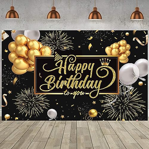 Toile de fond anniversaire géante pour cacher un mur et réussir ses photos