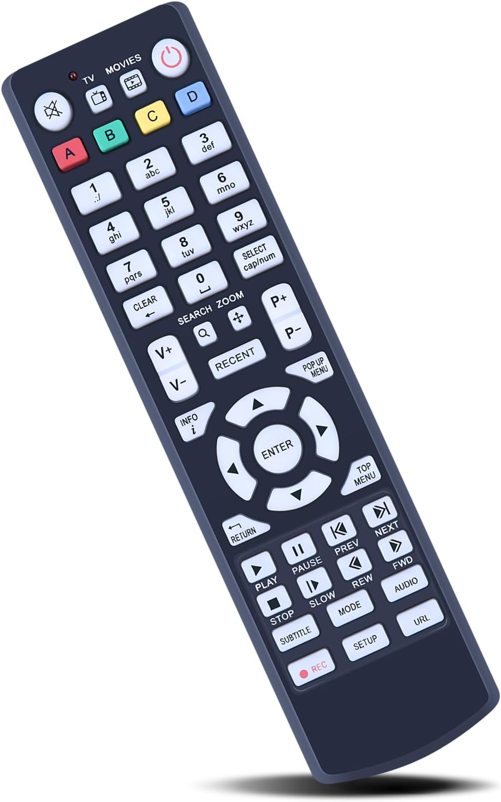 Replacement Remote Control for Dune HD Streaming Boxes, for for KARTINA TV Remote