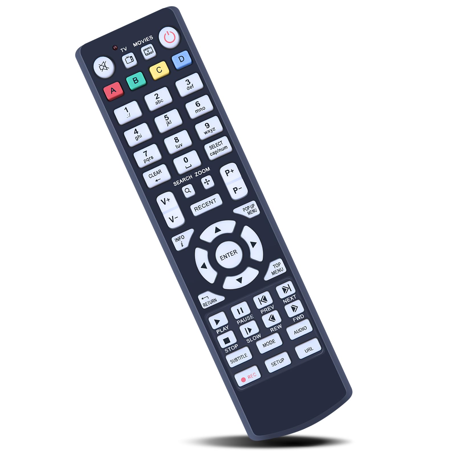 Replacement Remote Control for Dune HD Streaming Boxes, for for KARTINA TV Remote