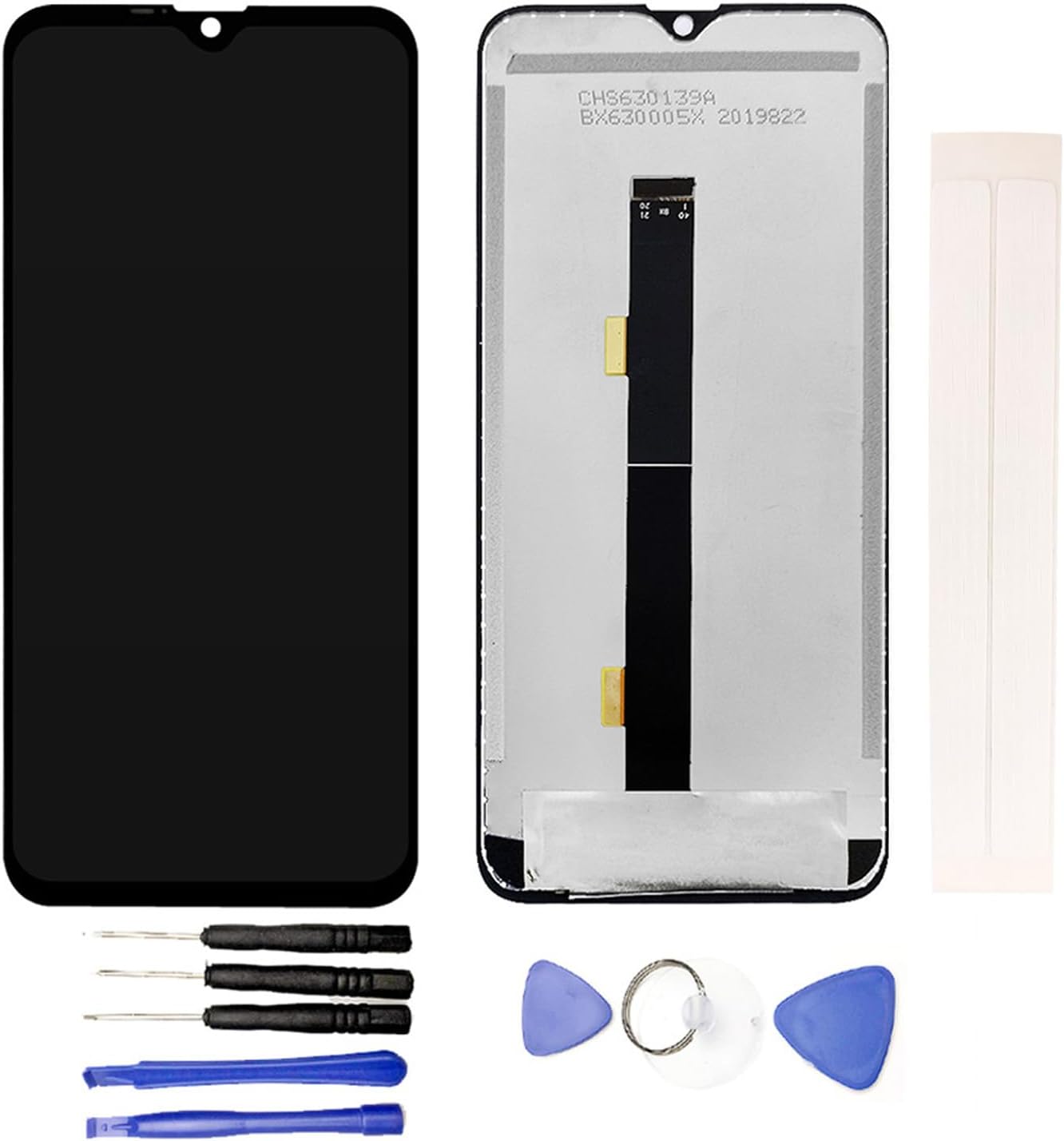 LCD Display & Replacement Touch Screen Digitizer Assembly with Free Tools for ULE-Fone Power 6 Black