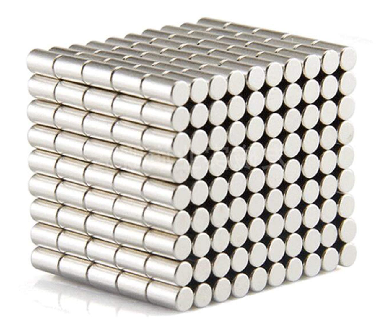 GXHUANG 30pc 6x8mm Cylindrical Round Decorative Refrigerator Magnets Office Magnet for Fridge,Office, Craft, Science Projects, Art