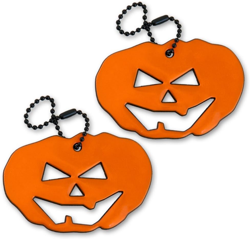 funflector Safety Reflectors - Halloween - Ultra Bright and Stylish Reflective Gear for Halloween Safety - Made in USA