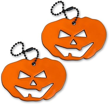 Safety Reflectors - Halloween - Ultra Bright and Stylish Reflective Gear for Halloween Safety - Made in USA
