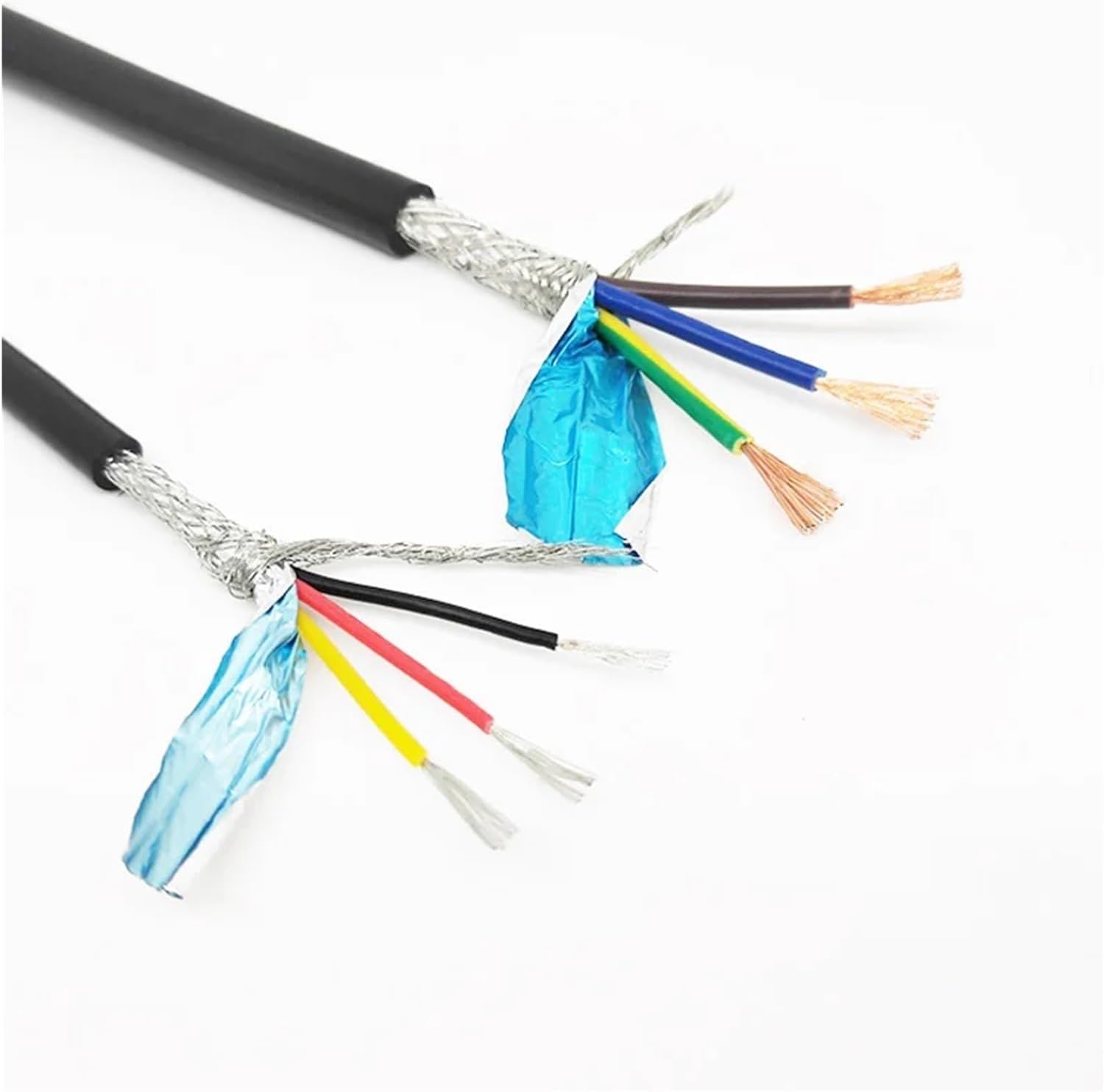 通信機器 RVVP 3コア シールドケーブル 26 24 22 20 18 17 16 14AWG 1/5/10メートル 制御信号