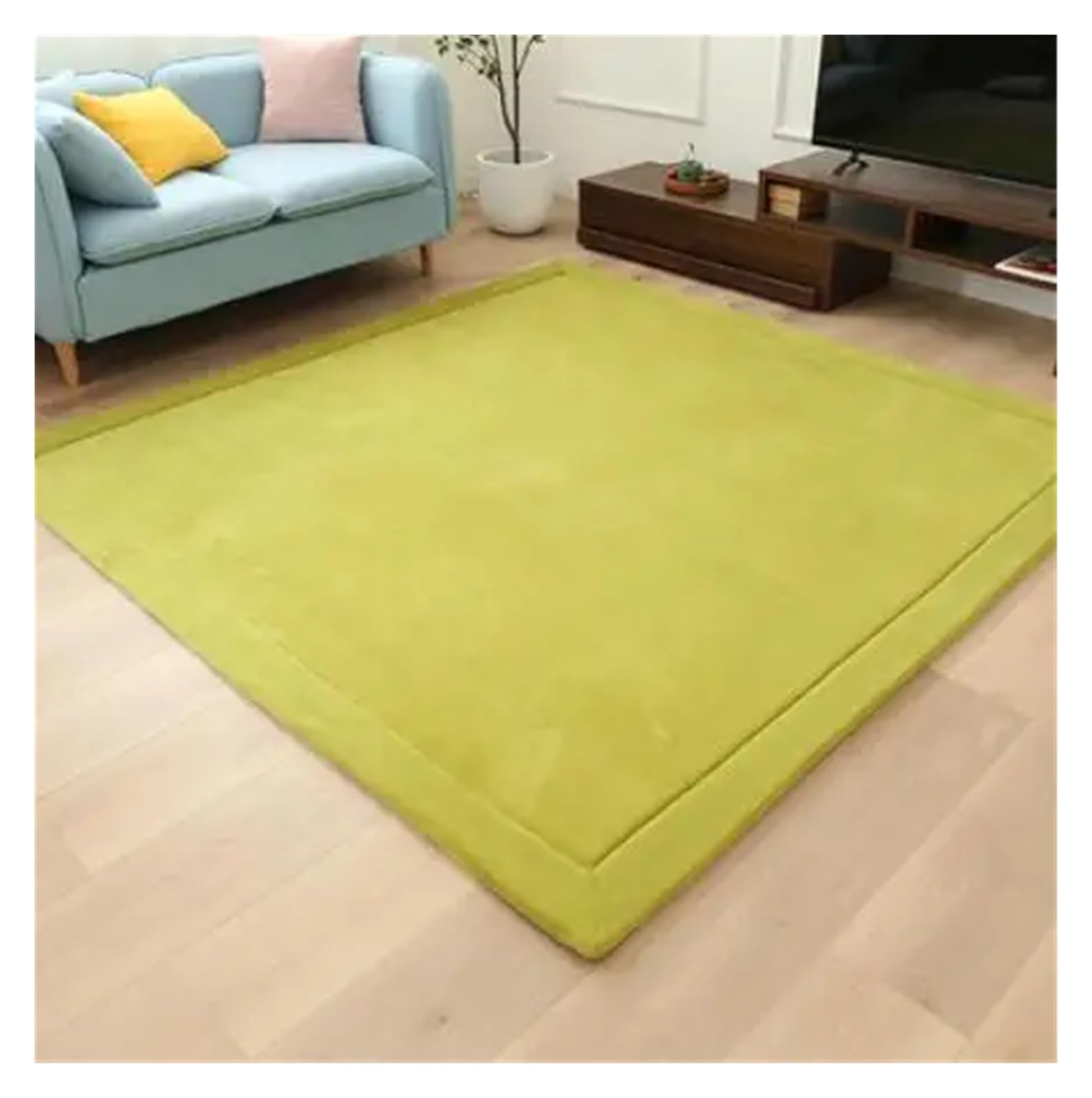 Matelas à coussin épais et tapis de couloir lavable en molleton pour enfants