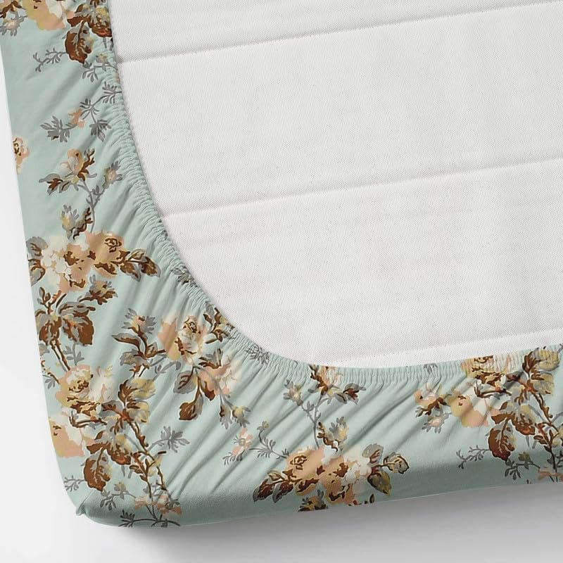Image of Florida Polycotton Bedsheet (Reeva Blue, Super King)