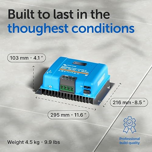 Miniatura 3 de Victron Energy SmartSolar MPPT Tr VE. Puede 150 V 85 amperios 12243648 voltios controlador de carga solar (Bluetooth)