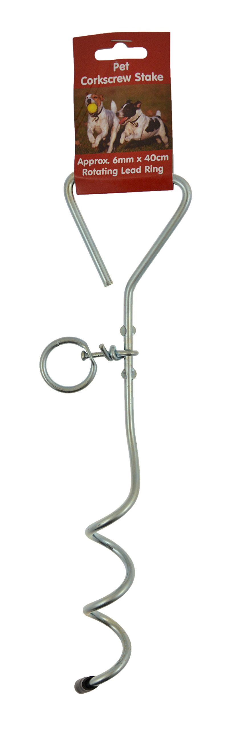 Green Jem Pet Corkscrew Stake, Small