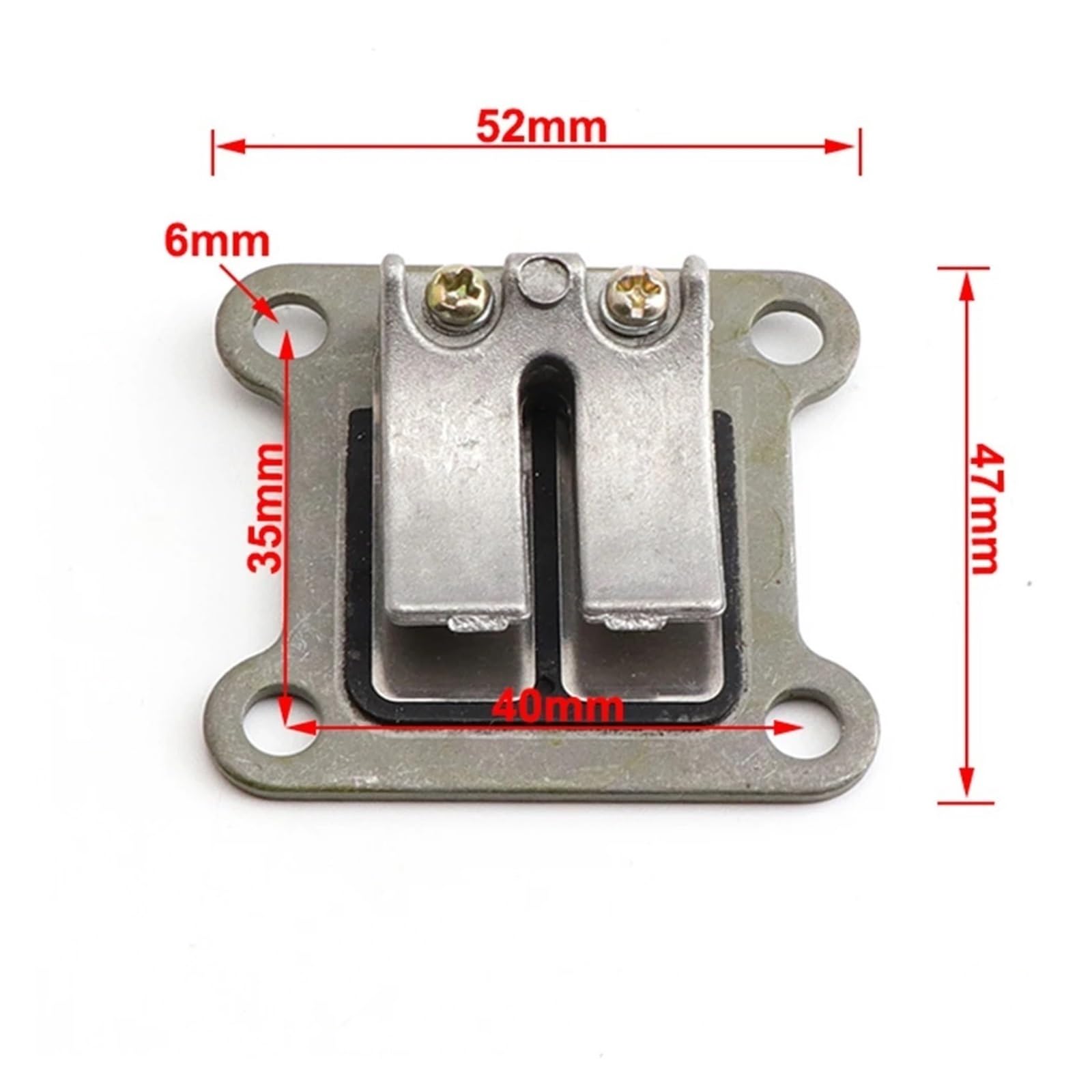 Valve À Clapet De 47cc 49cc, Collecteur Principal Convient pour Mini Pocket Bike ATV/Dirt Bikes-ensemble Complet 1 CLAPET BOITE POUR