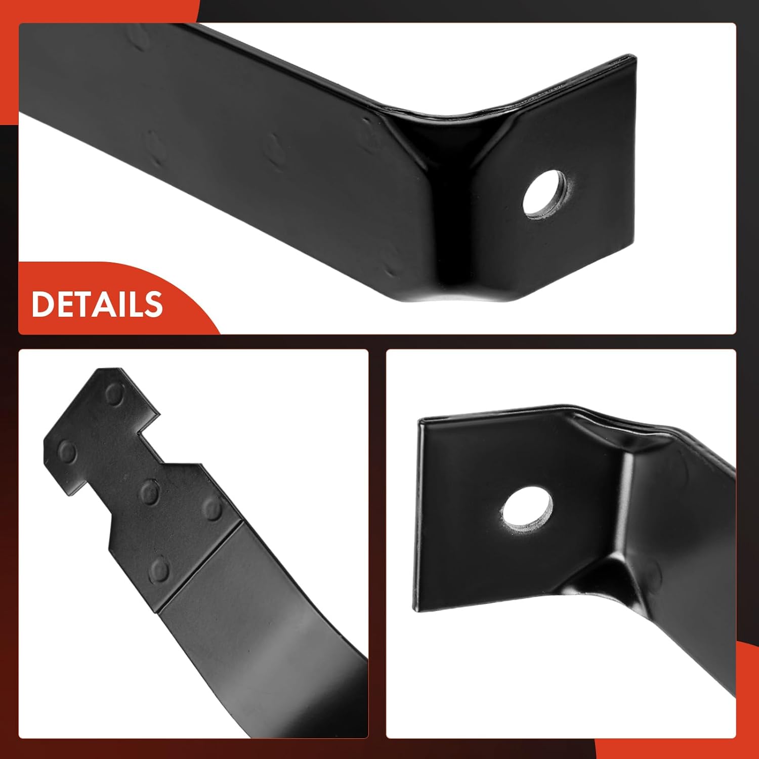 A-Premium Fuel Tank Straps Compatible with Ford F-150 1999-2003 F-150 Heritage 2004 Lobo 1997-2003 2-PC Set