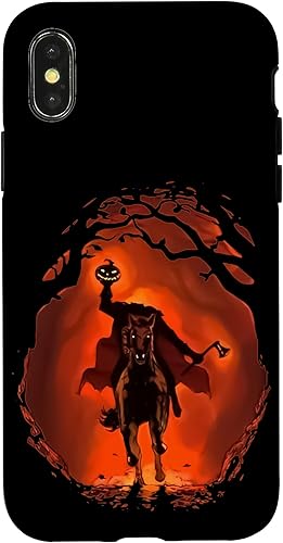 Miniatura 7 de Funda de jinete sin cabeza de calabaza aterradora de Halloween para iPhone 13 Pro Max