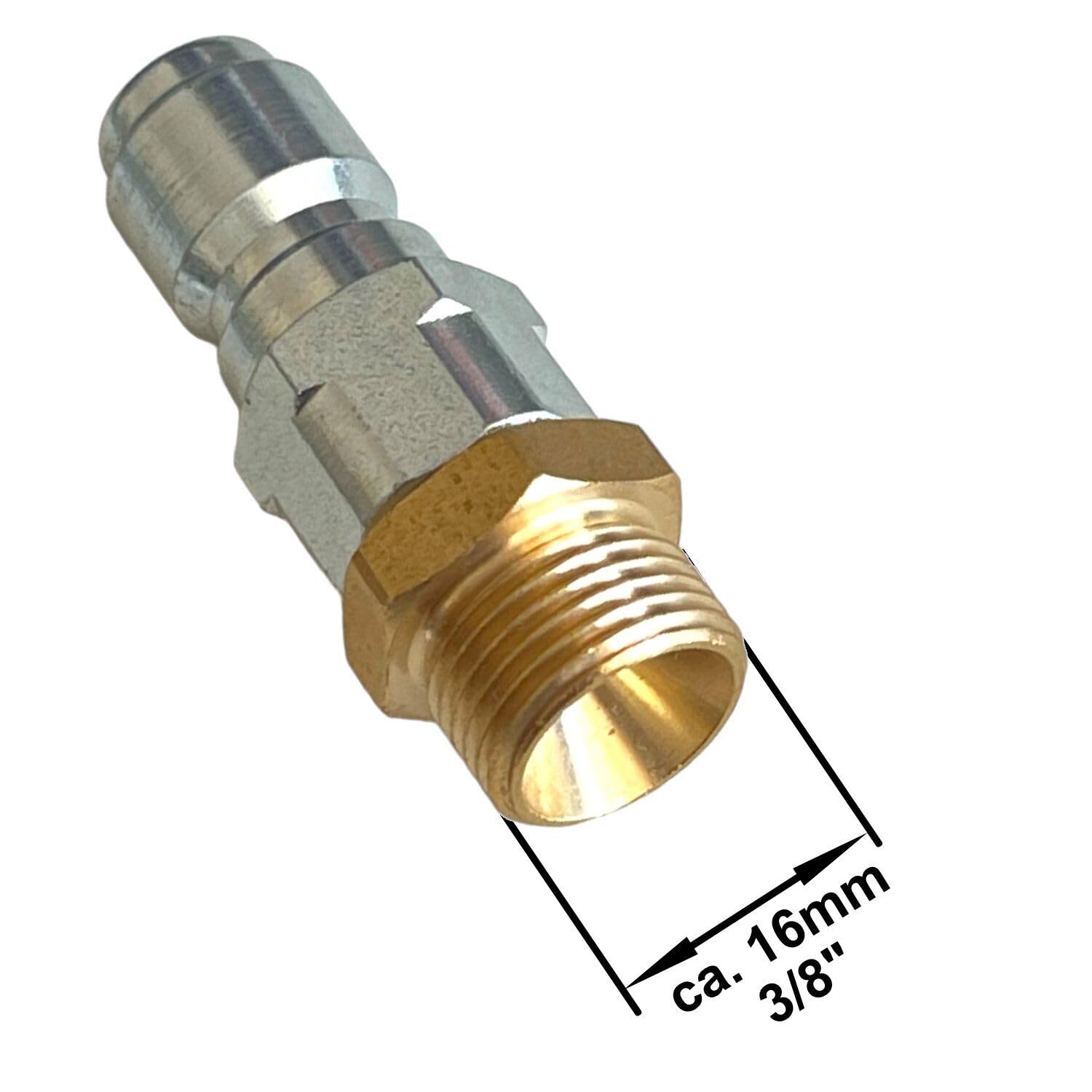 M&M Smartek tubo alta pressione 10 m M22 IG 3/8, per KEW/Nilfisk | Tubo rinforzato alta pressione con protezione antipiega; controllare raccordi, pressione, temperatura e apparecchio.
