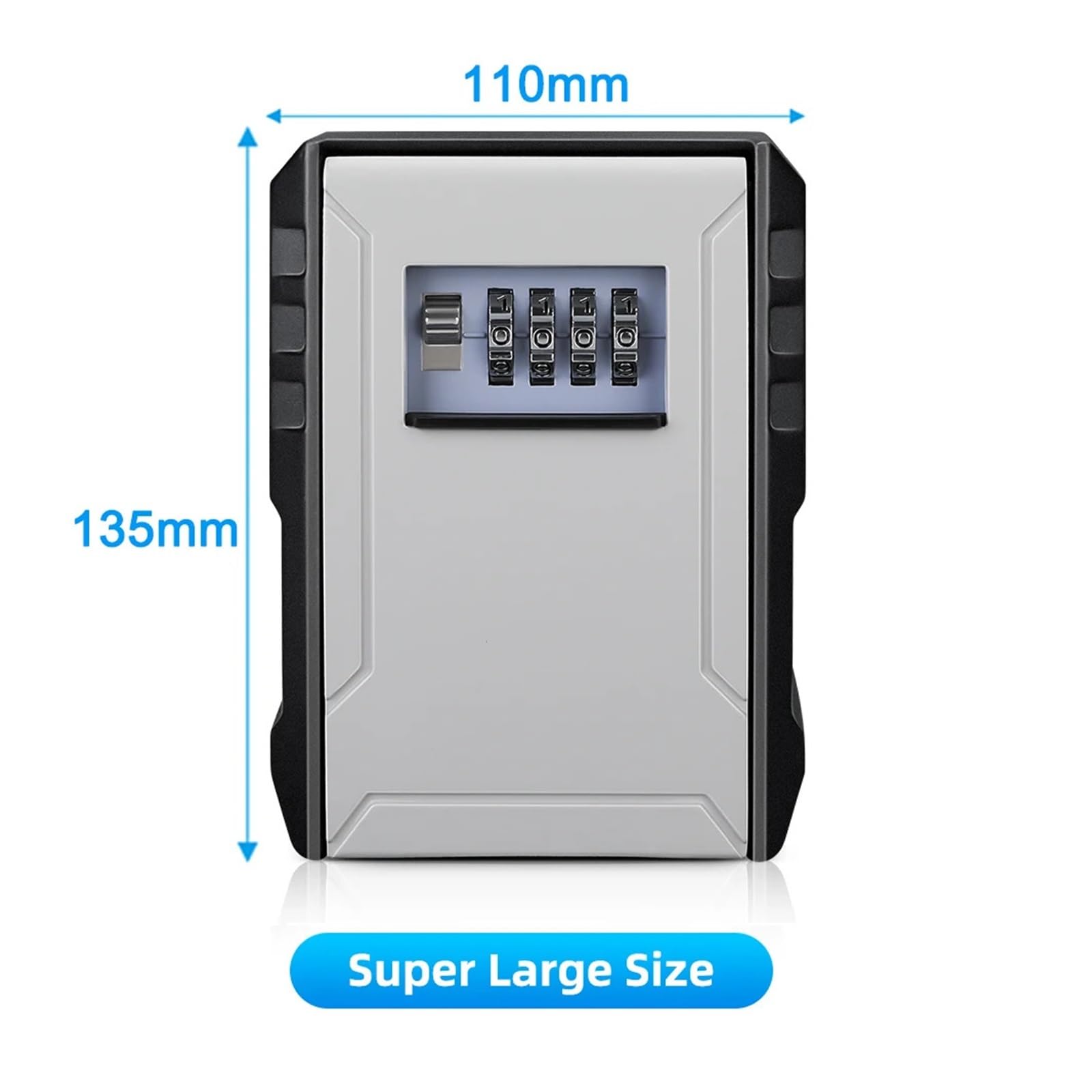 Caja de seguridad waterproof de metal de 4 estrellas almacenamiento de seguridad montado en la pared para oficina en casa y hoteles caja fuerte para les resistente al robo al aire libre