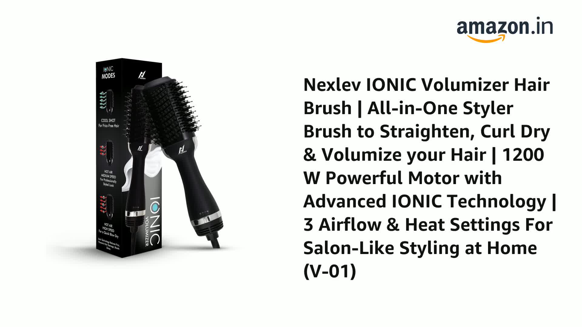 Air Blow Brush ブラック エアブロースティック AV Beauty Air Blow