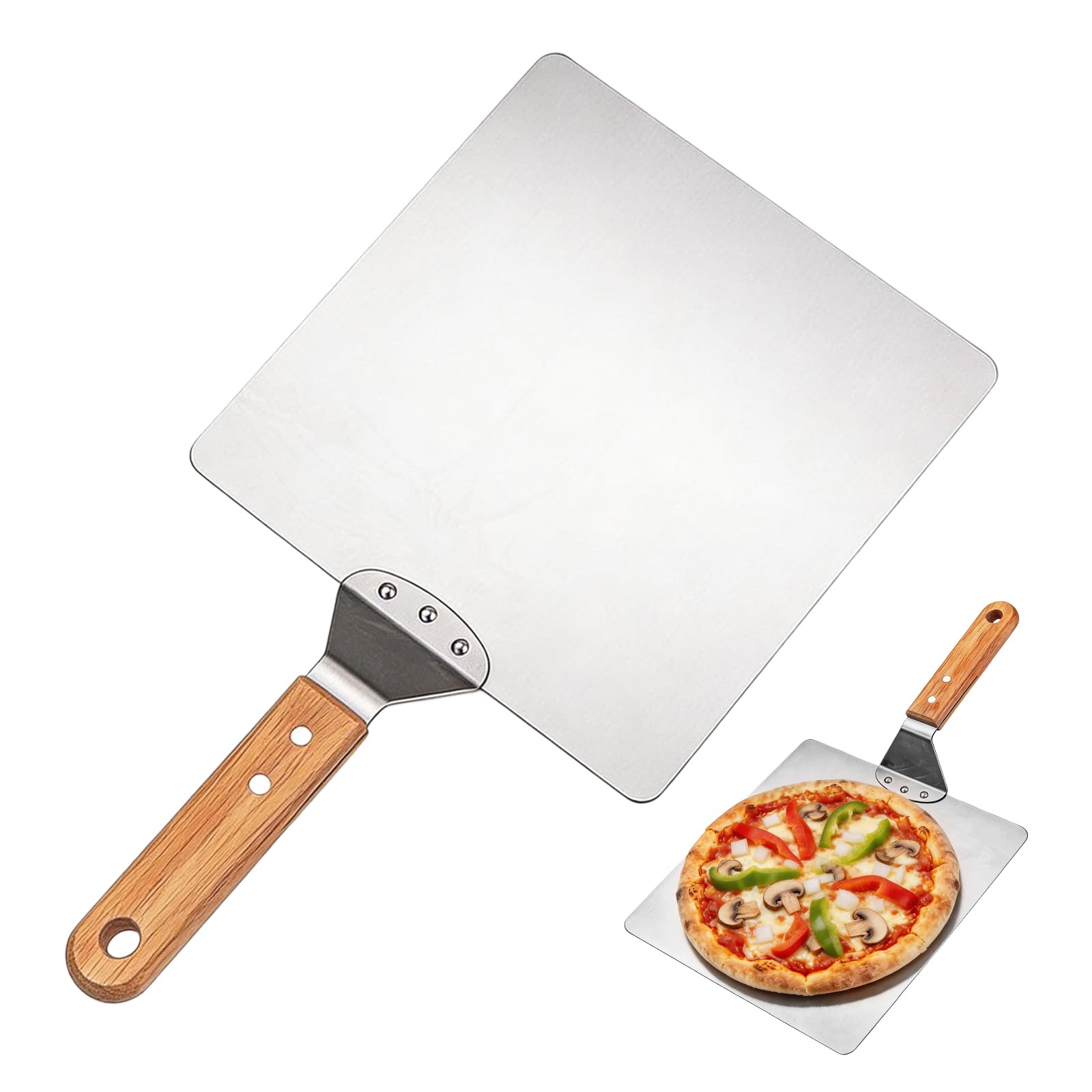 pelle à pizza 30 cm manche long